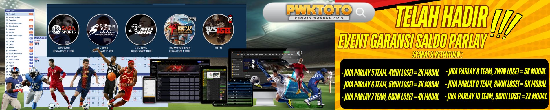 PWKTOTO SPORTSBOOK